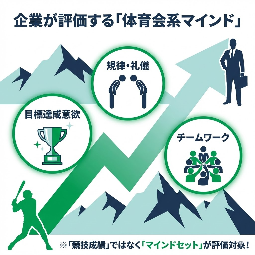 大手エージェントとスポナビキャリアの比較図解。体育会出身のコンサルタントによる深い理解と評価を強調。